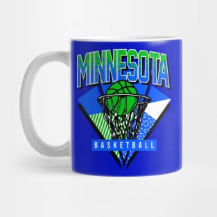 Minnesota Basketball 90s Throwback Mug